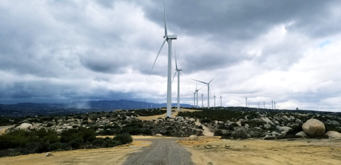 Tule Wind Farm in CA by Avangrid.