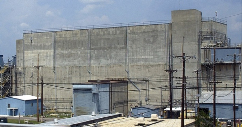 The HB Line facility at the Savannah River Site is located on top of the H Canyon chemical separations facility.