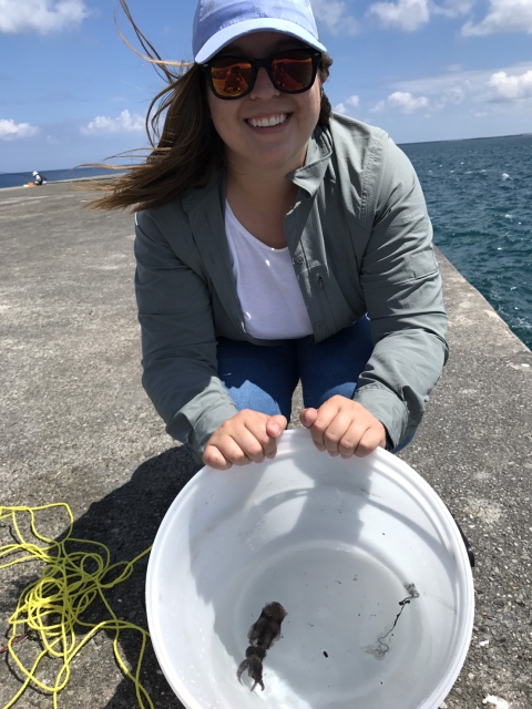 Dr. Naomi Lewandowski is a Knauss Sea Grant Fellow in the Office of Energy Efficiency and Renewable Energy’s Wind Energy Technology Office