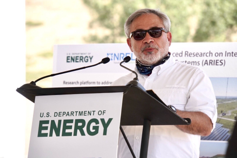 Secretary Brouillette speaks at NREL.