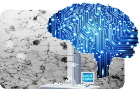 The AI DefectSegNet models outperform human experts at perceiving radiation defects in advanced microscopy images, helping to design materials for nuclear reactors.