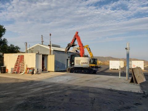 – EM crews recently took down the eighth of 10 buildings set for demolition at the Radioactive Materials Handling Facility 