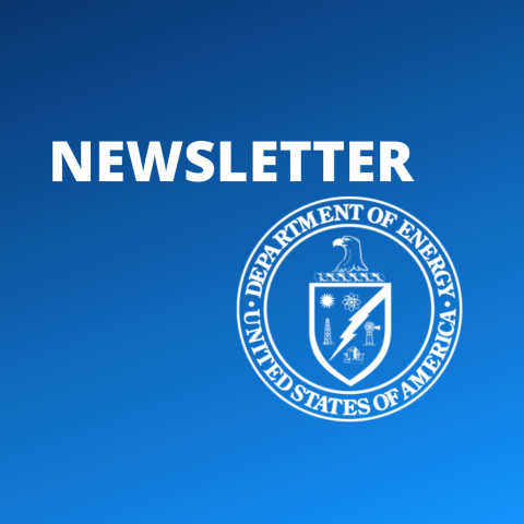 Newsletter Graphic Blue