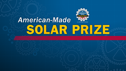 American Made Solar Prize graphic. 