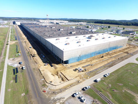 EM continues progress toward its key priority to begin demolition at the Portsmouth Site’s X-326 Process Building, pictured here.