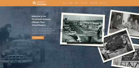 A revamped website on the history of the Portsmouth Site updates the story of the historic plant’s impact through the years.