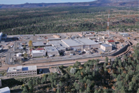 The TA-55 Complex at Los Alamos National Laboratory.