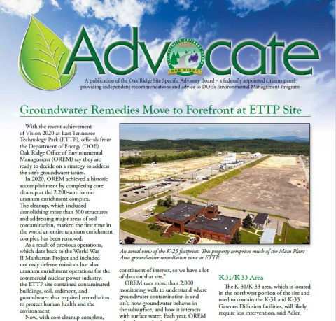 July 2021 Advocate front page preview