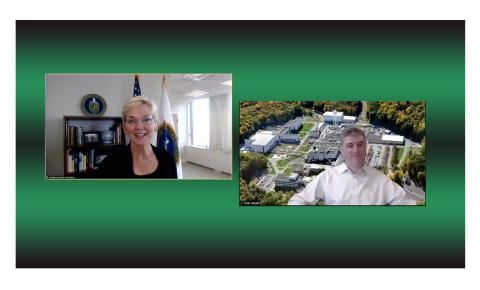 A panel discussion on internships attended by more than 660 people featured Secretary of Energy Jennifer Granholm and PPPL physicist Erik Gilson, who has been a mentor to interns for the past 20 years
