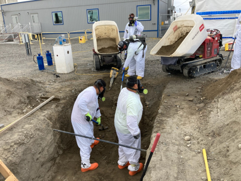 Hanford tank farms workers are monitored for heart rate and body temperature during high-heat conditions.