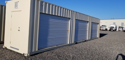 Specially designed boxes will hold a variety of quick-access repair supplies including pipes and valves for water lines on the Hanford Site.