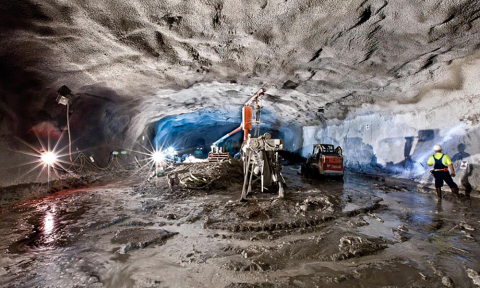 Image from a DOE underground dark matter experiment