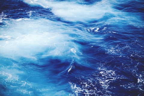 Image of ocean waves.