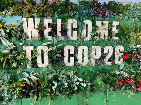 COP26 welcome image