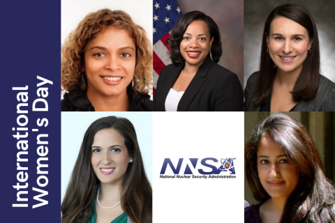 NNSA Women in STEM promotional image
