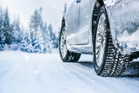 Car in the winter