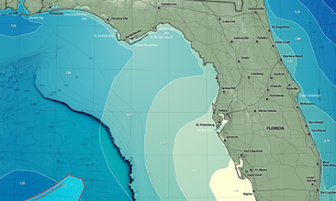 Map of Florida.