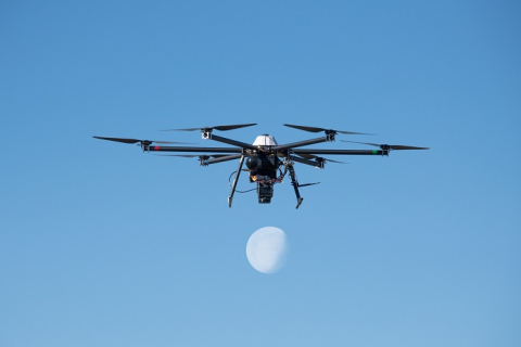 One of the 20 aircraft in the Savannah River National Laboratory Unmanned Aircraft System fleet.
