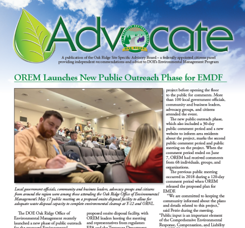 July 2022 Advocate Front Page Image
