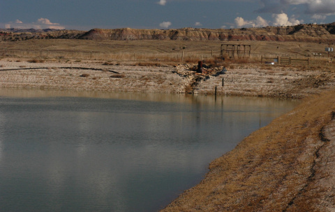 CBNG Produced Water Pond cropped