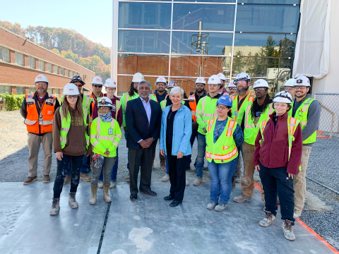 Stable Isotop groundbreaking event featuring Secretary Granholm