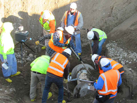 Teams with contractors Central Plateau Cleanup Company and Hanford Mission Integration Solutions recently recovered spent fuel containers from former plutonium production activities on the Hanford Site.