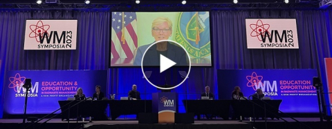 Watch this video of Energy Secretary Jennifer Granholm’s address at the 2023 Waste Management Symposia. Granholm’s remarks were recorded prior to the conference.