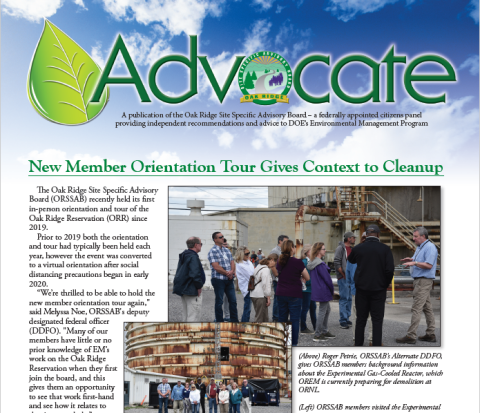April 2023 Advocate Front Page
