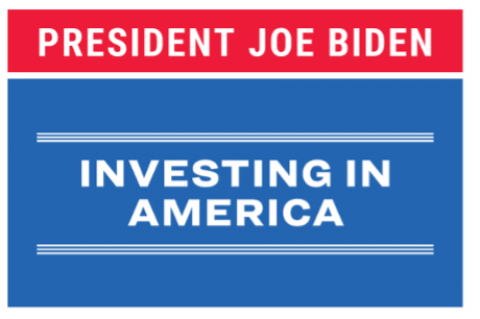 Investing In America Placard Signs