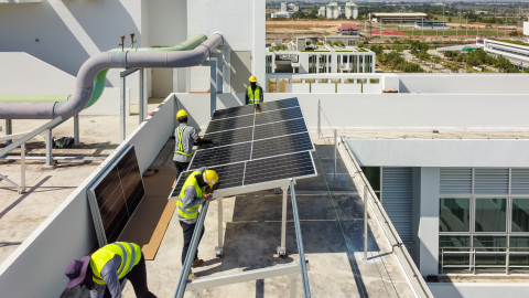 Onsite Solar Panels Roof