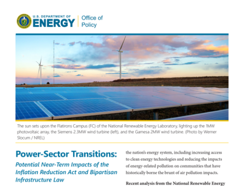 New Analysis Shows Historic Laws Set to Deliver Major Emissions, Cost, and Health Benefits