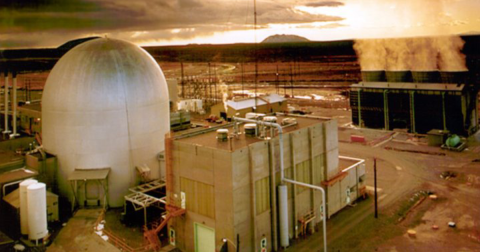 Photo of Experimental Breeder Reactor-II