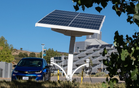 EV Autonomous Renewable Charger at the National Renewable Energy Lab
