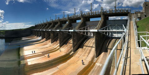A hydropower facility