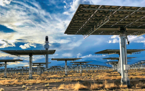 Heliostat field