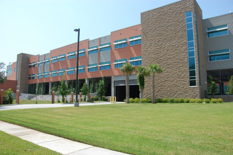 building integrated photovoltaics on a school building 
