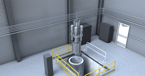 MARVEL microreactor rendering