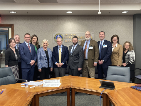 Group photo of meeting attendees