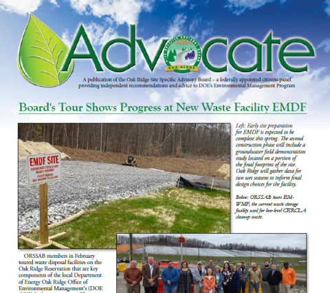 April 2024 ORSSAB Advocate front page thumb