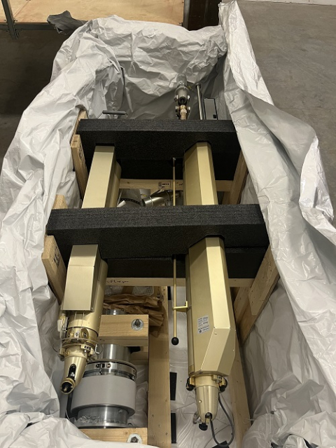 A photo of mechanical manipulators.