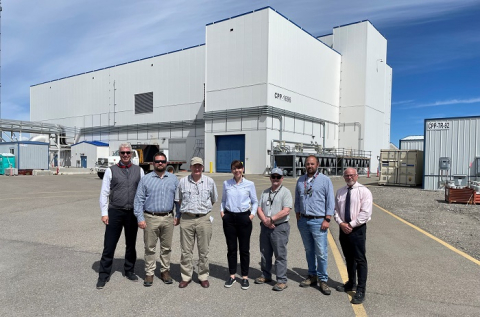 Members of the U.S. Senate Armed Services Committee visit the Idaho Nuclear Technology and Engineering Center.