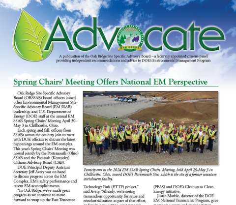 July 2024 Advocate front image