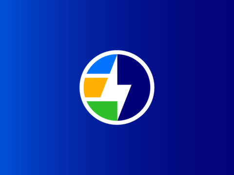 DOE logo on blue background