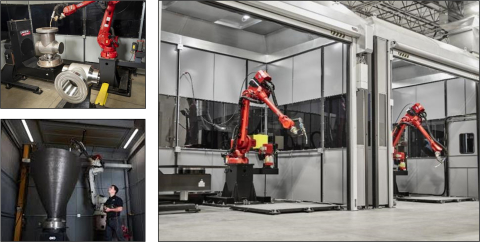 Collage of various manufacturing machines