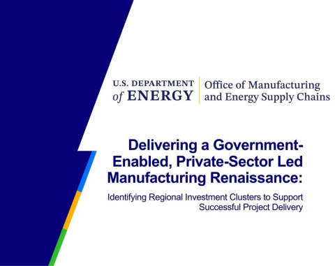 MESC-Identifying Regional Investment Clusters to Support Successful Project Delivery