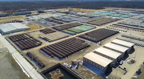 An aerial view of the Paducah Site