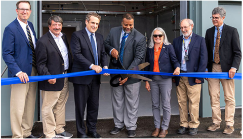 VIPs at FITL ribbon cutting