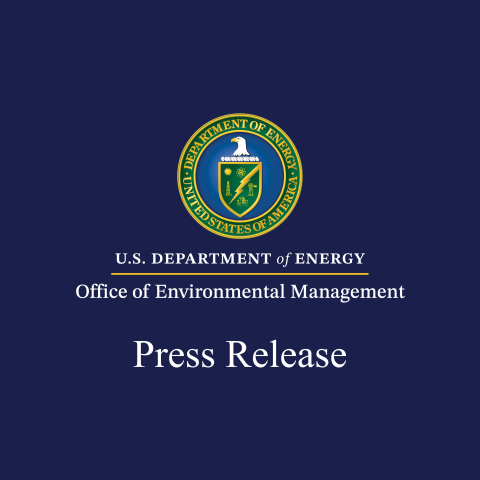 DOE EM logo with Press Release