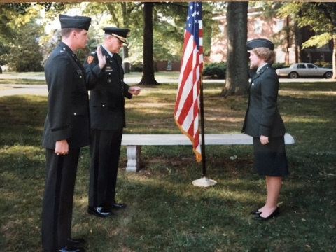 Marcia Fultz Military Photo
