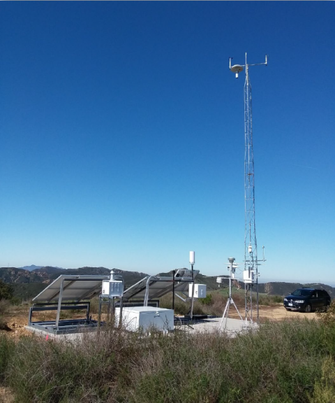 Air monitoring station